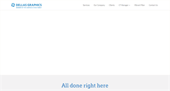 Desktop Screenshot of dellasgraphics.com